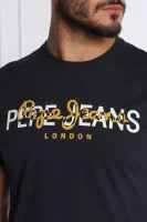 Tričko THIERRY | Regular Fit Pepe Jeans London tmavě modrá