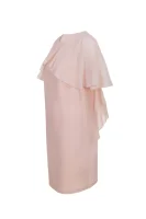 Šaty Trussardi pudrově růžový