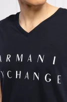 Tričko | Slim Fit Armani Exchange tmavě modrá