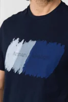 Tričko | Regular Fit Armani Exchange tmavě modrá