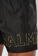 Koupací šortky EMBOSSED | Regular Fit Balmain černá