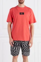 Pyžamo | Regular Fit Calvin Klein Underwear oranžový