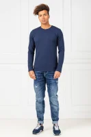 Tričko s dlouhým rukávem Orginal | Slim Fit Pepe Jeans London tmavě modrá