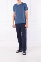 Pyžamo SS SET STRIPE | Regular Fit Tommy Hilfiger modrá