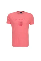 Tričko Tonal Gant Shield Gant růžová