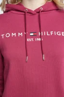 Šaty TH ESS Tommy Hilfiger fialový