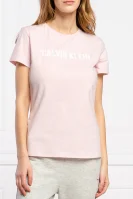 Tričko | Relaxed fit Calvin Klein Performance pudrově růžový