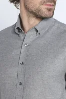 Košile | Slim Fit Oscar Jacobson šedý