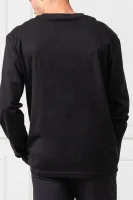 Tričko s dlouhým rukávem | Loose fit Guess Underwear černá