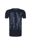 Tričko | Loose fit Armani Exchange tmavě modrá
