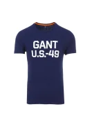 Tričko YC. US-49 Gant tmavě modrá