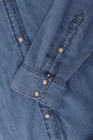 Košile Denim Tommy Jeans modrá