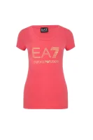 Tričko EA7 korálově růžový