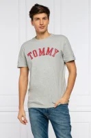 Tričko | Regular Fit Tommy Jeans šedý