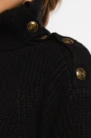 Šaty DORIS | s příměsí vlny Marciano Guess černá