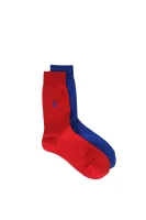 Ponožky 2-pack POLO RALPH LAUREN červený