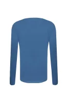 Tričko s dlouhým rukávem CN TEE Tommy Hilfiger modrá