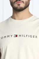 Tričko FLAG | Regular Fit Tommy Hilfiger béžová