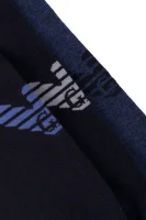 Ponožky 3-pack Emporio Armani tmavě modrá