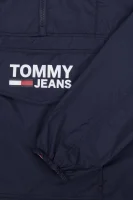 BUNDA POP OVER Tommy Jeans tmavě modrá