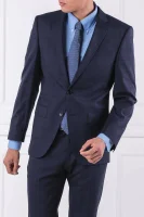 Oblek Huge6/Genius5 | Regular Fit BOSS BLACK tmavě modrá