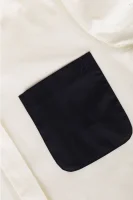 Košile Emporio Armani krémová