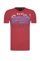 Tričko VINTAGE AUTHENTIC FADE TEE | Slim Fit Superdry červený