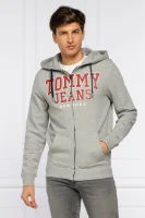 Mikina TJM ESSENTIAL GRAPHIC | Regular Fit Tommy Jeans popelavě šedý