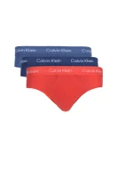 SLIPY 3-PACK Calvin Klein Underwear červený