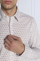 Košile | Slim Fit Michael Kors béžová