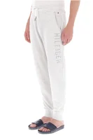 Kalhoty k pyžamu | Regular Fit Tommy Hilfiger popelavě šedý