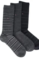 Ponožky 3-pack Tommy Hilfiger šedý