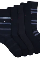 Ponožky 5-pack Tommy Hilfiger tmavě modrá