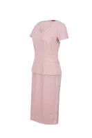Šaty Kunetta HUGO pudrově růžový