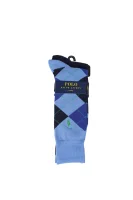 Ponožky 2-pack POLO RALPH LAUREN světlo modrá