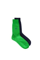 Ponožky 2-pack POLO RALPH LAUREN zelený