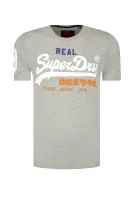 Tričko VINTAGE LOGO TRI | Slim Fit Superdry šedý