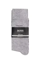 Ponožky Fine Stripe 2-pack Boss Bodywear šedý