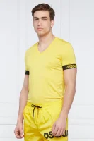 Tričko | Slim Fit Dsquared2 žlutý