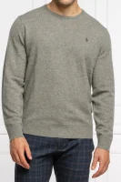 Vlněný svetr | Regular Fit POLO RALPH LAUREN popelavě šedý
