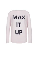 Vlněný svetr MAX&Co. pudrově růžový