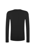Tričko s dlouhým rukávem Tommy Hilfiger černá