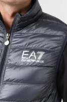 Péřový vesta | Regular Fit EA7 grafitově šedá