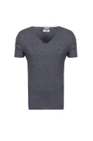 T-shirt Thdm Basic | Slim Fit Tommy Jeans šedý