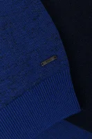 Vlněný svetr Nartelli BOSS BLACK tmavě modrá