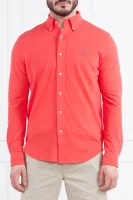 Košile | Regular Fit | pique POLO RALPH LAUREN červený