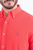 Košile | Regular Fit | pique POLO RALPH LAUREN červený
