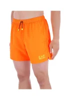 Koupací šortky EA7 oranžový