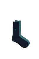 Ponožky 2-pack POLO RALPH LAUREN tmavě modrá