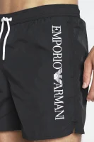 Koupací šortky | Regular Fit Emporio Armani černá